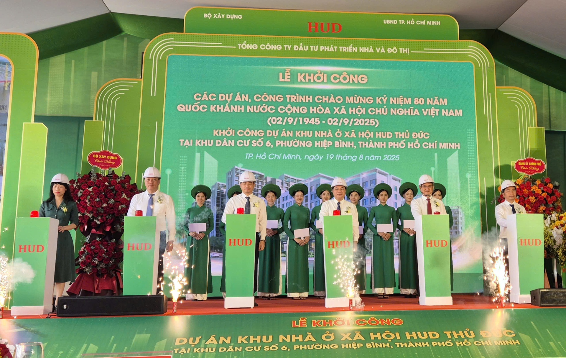 Lễ khởi công nhà ở xã hội Hub Thủ đức