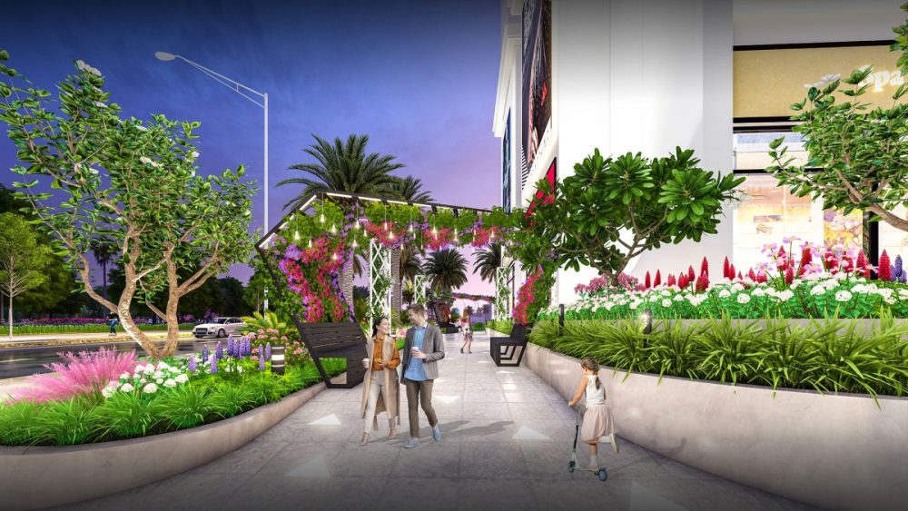 Loi dao bo tai chung cu Diamond Boulevard Thuan An