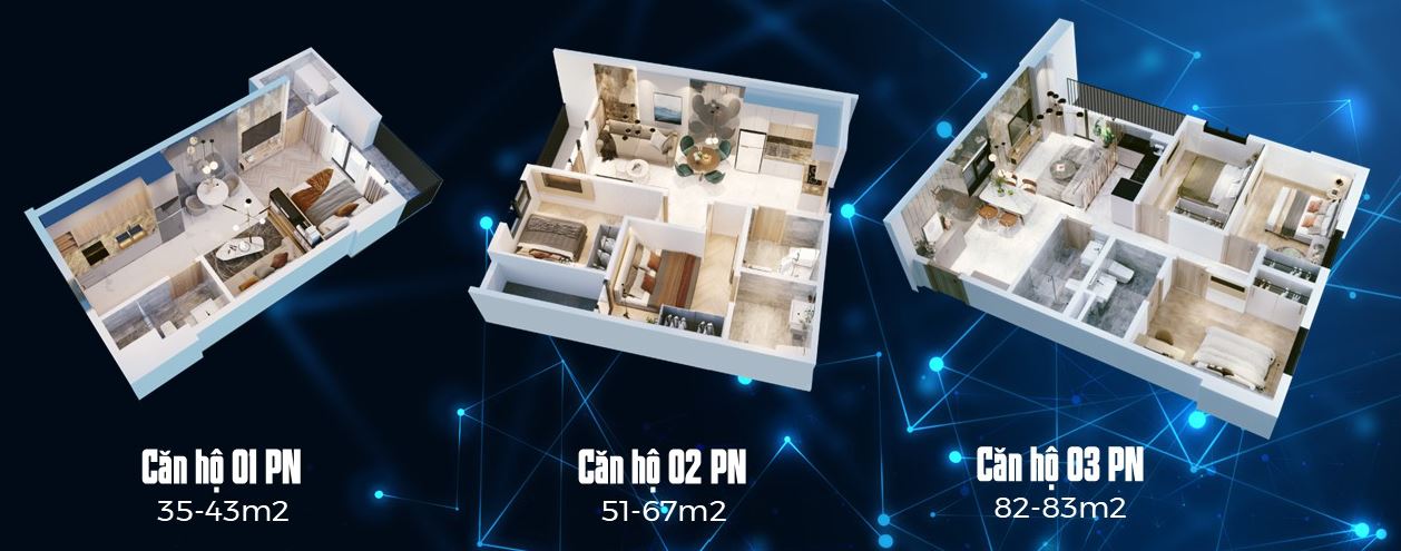 DIAMOND BOULEVARD 33 Thiet ke can ho Diamond Boulevard Thuan An