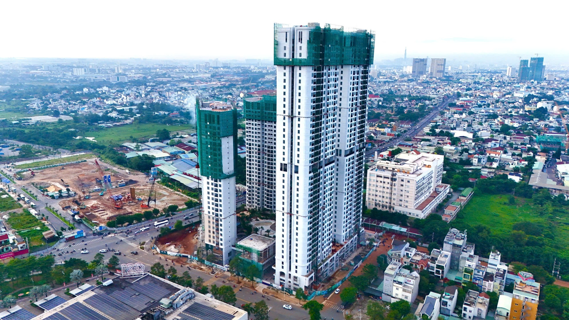 Cập nhật tiến độ Green Skyline tháng 11/2025