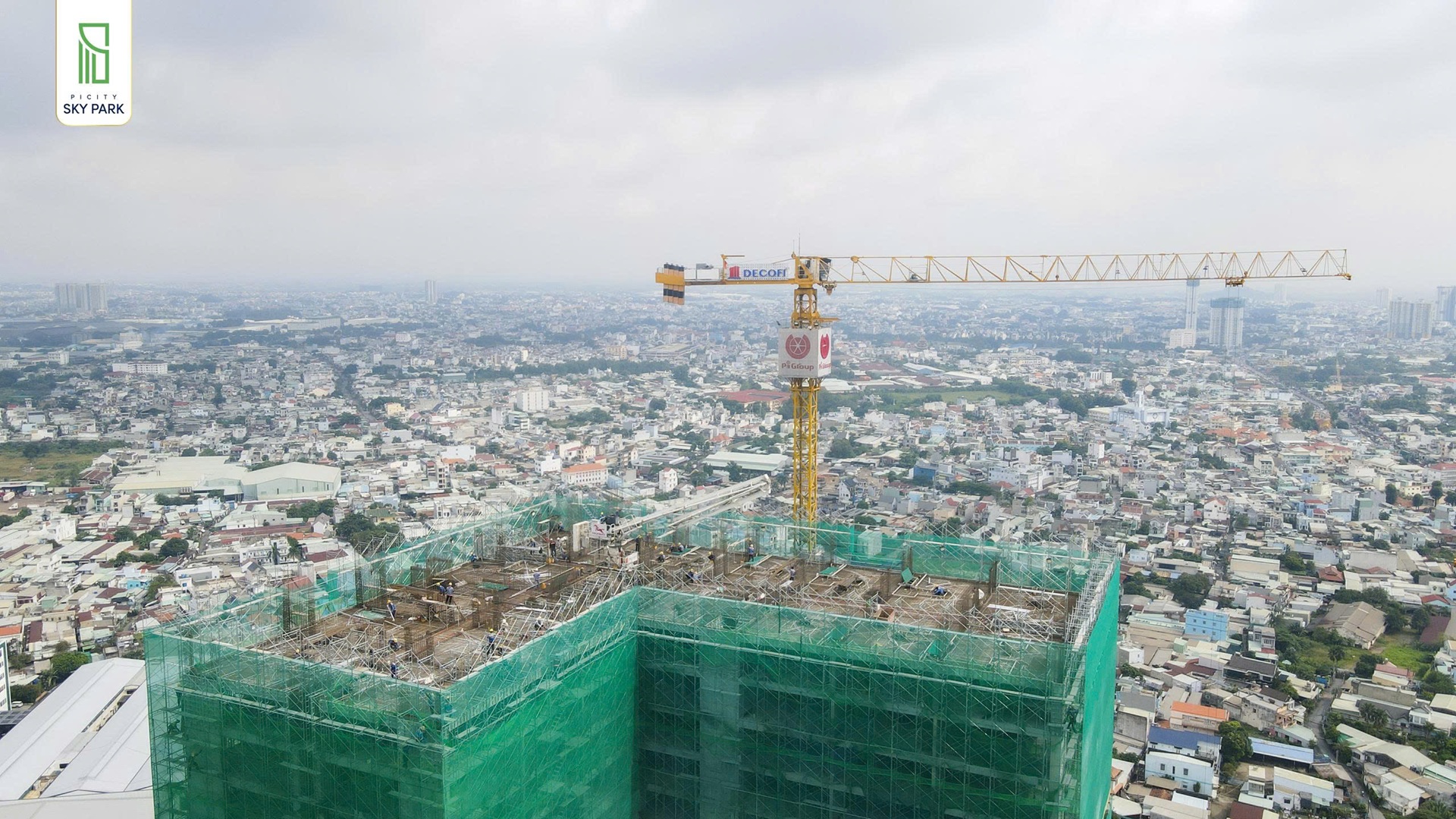 Tiến độ xây dựng Picity Sky Park 11/2025 5 Cap nhat tien do xay dung Picity Sky Park 112025 3