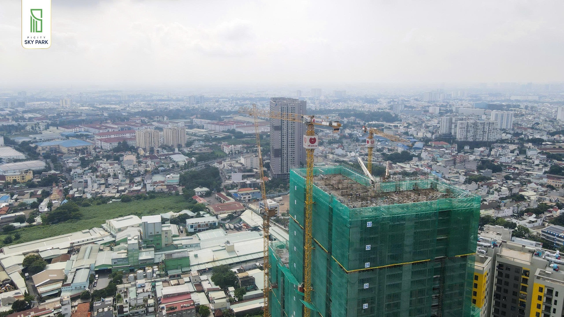 Tiến độ xây dựng Picity Sky Park 11/2025 6 Cap nhat tien do xay dung Picity Sky Park 112025 5
