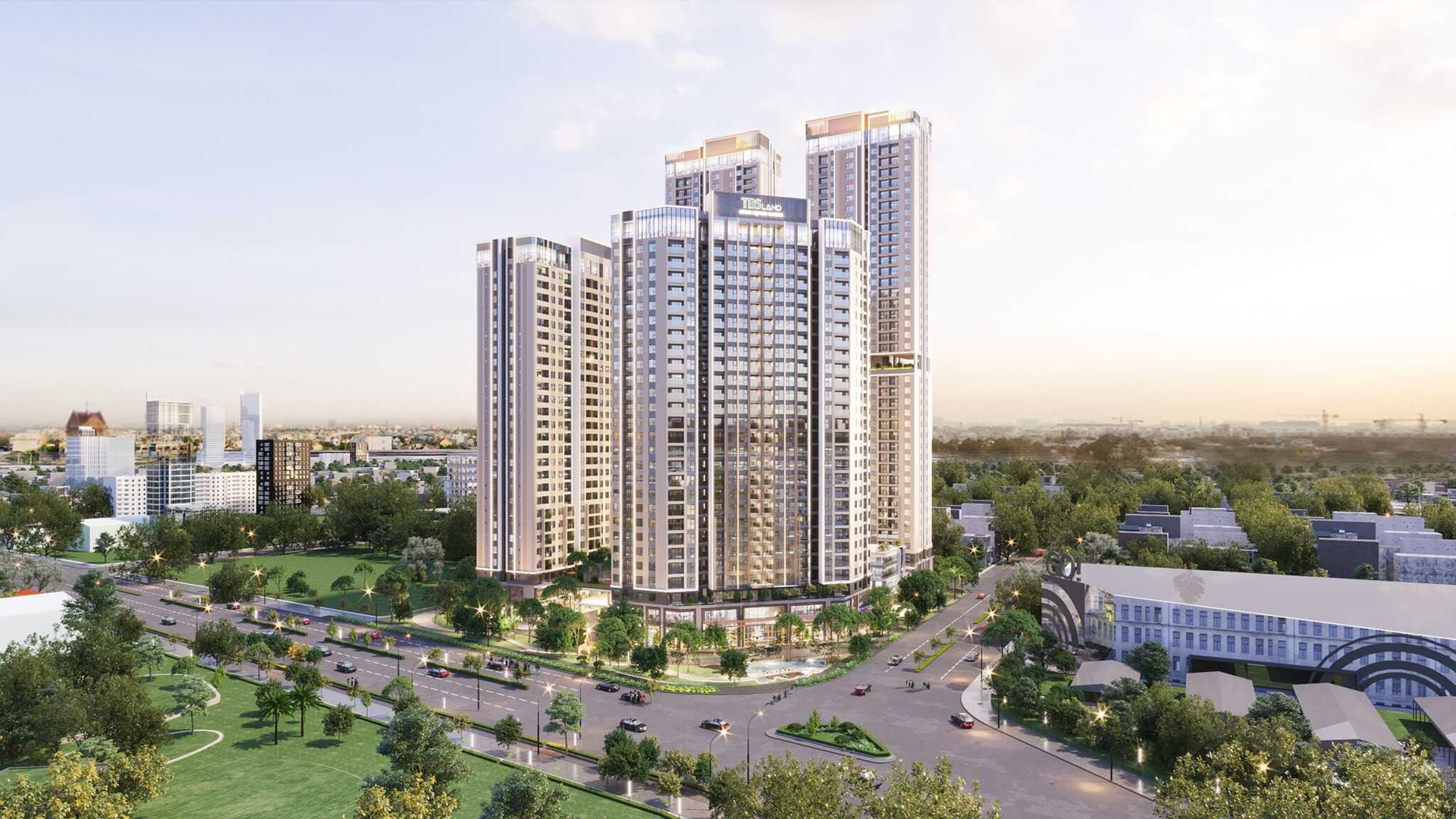 Tổng thể Green SkyLine by TBSLand
